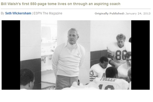 Bill Walsh’s Tragic Success